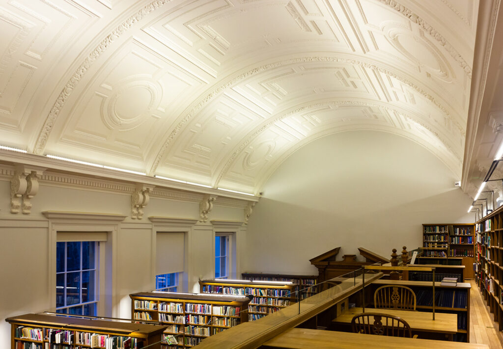 Trinity College - Library refurbishment and lighting design