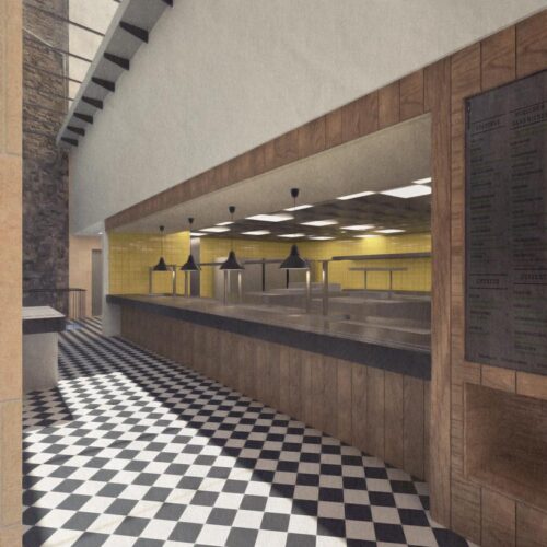 Trinity College Dining Hall, Servery, Kitchen and SCR refurbishment by Original Field of Architecture