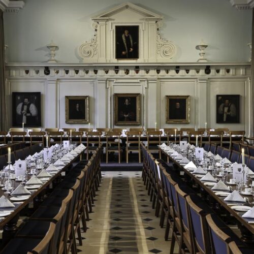 Trinity College Dining Hall, Servery, Kitchen and SCR refurbishment by Original Field of Architecture